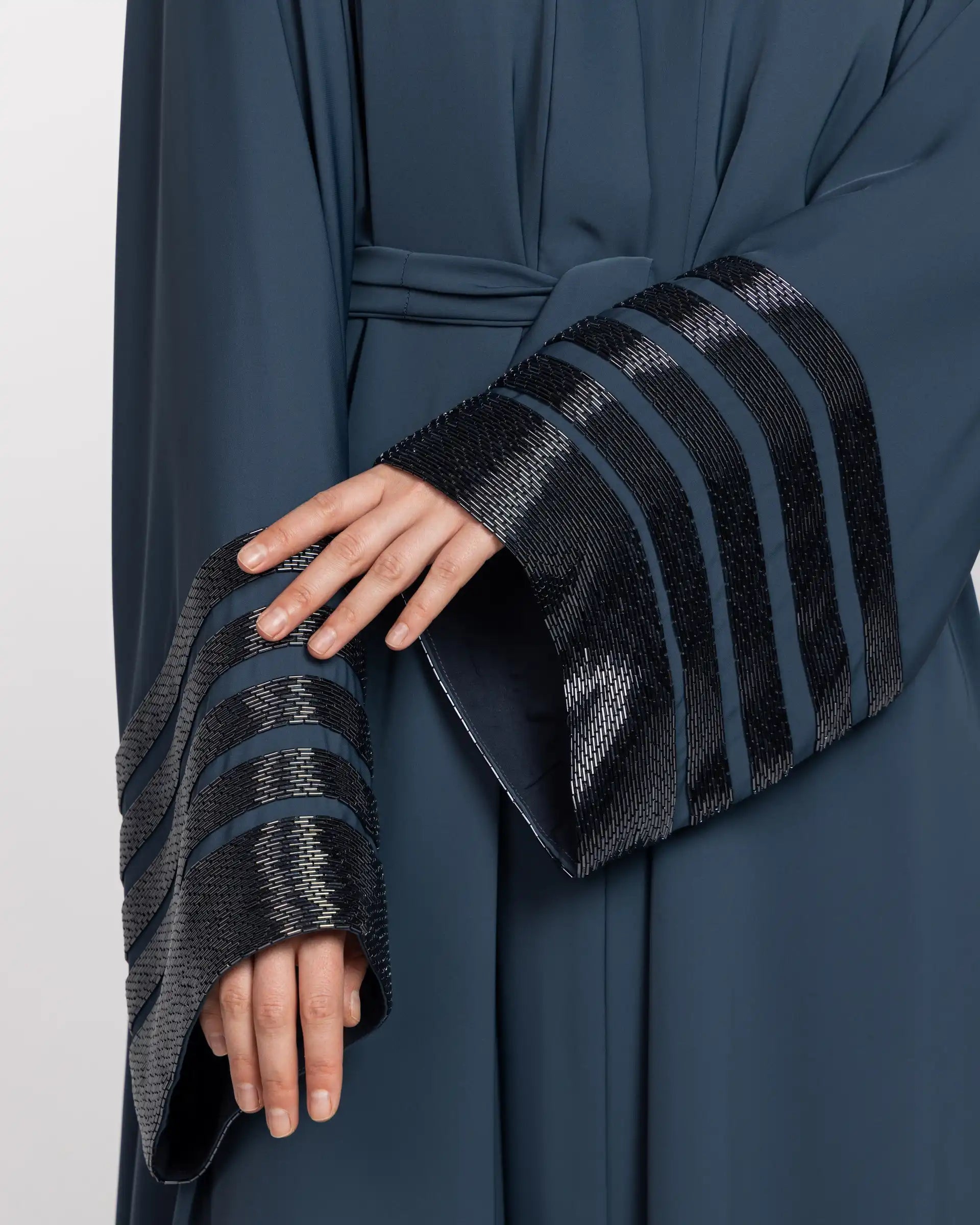 Serene Abaya - Dark Grey