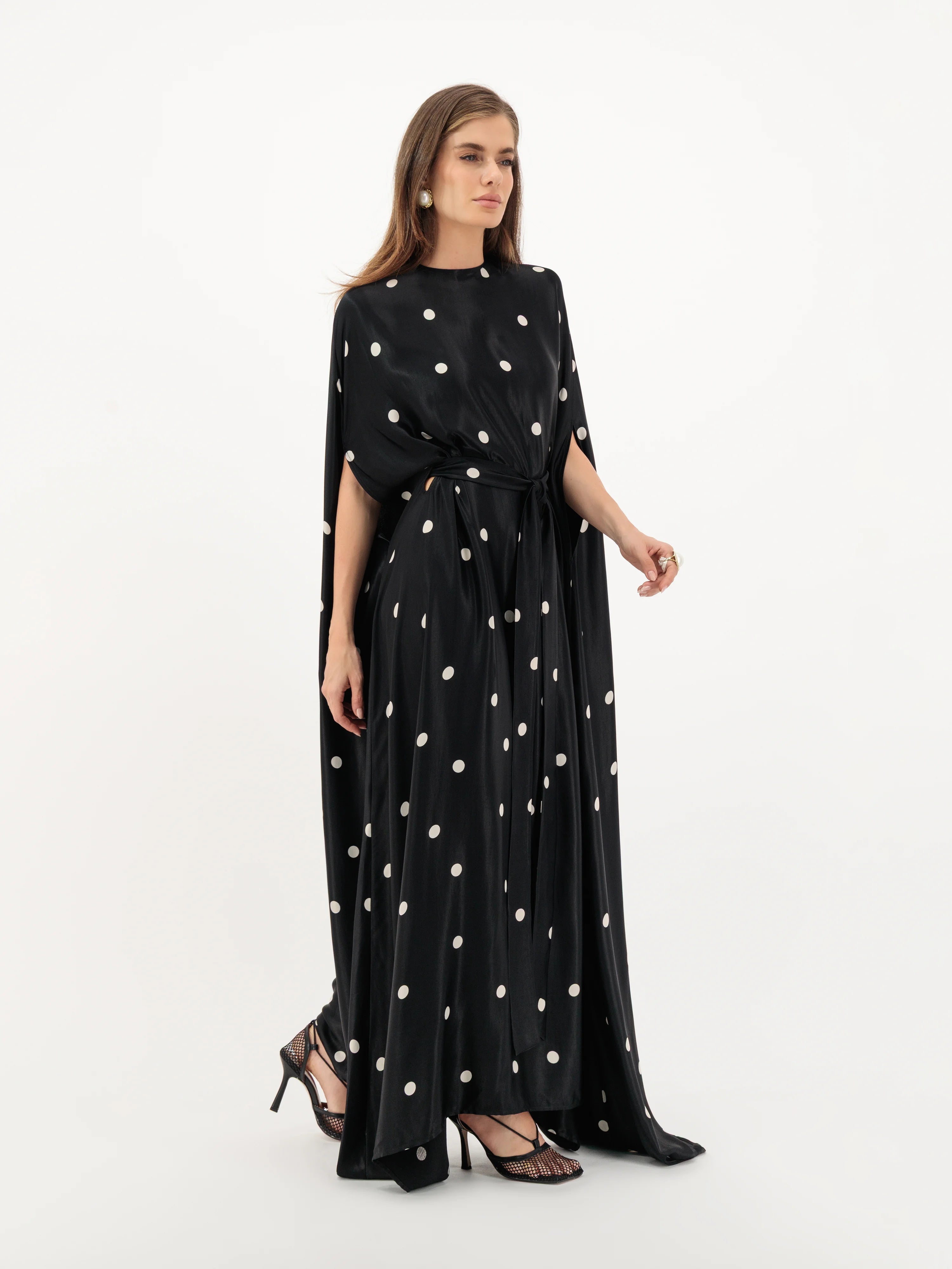 Oversize Polka Dress