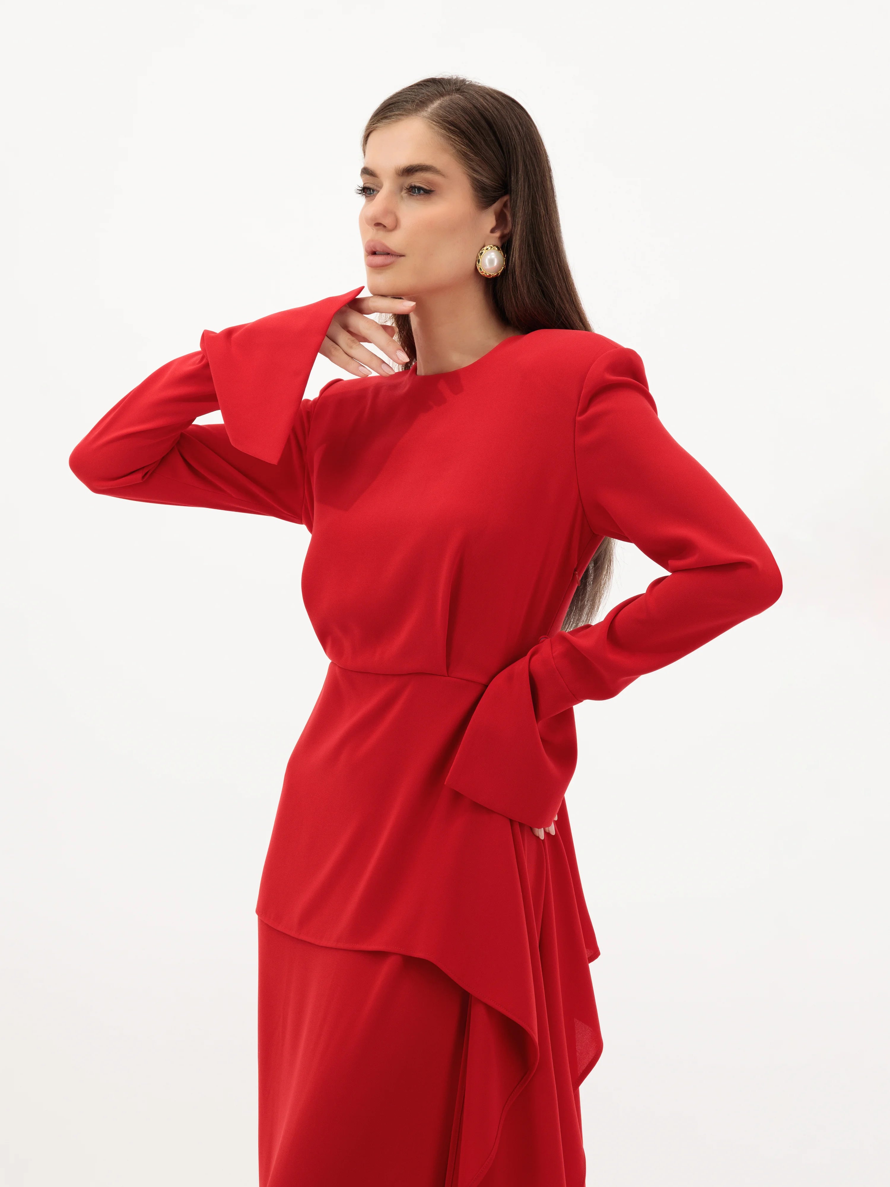 Ana Dress - Red