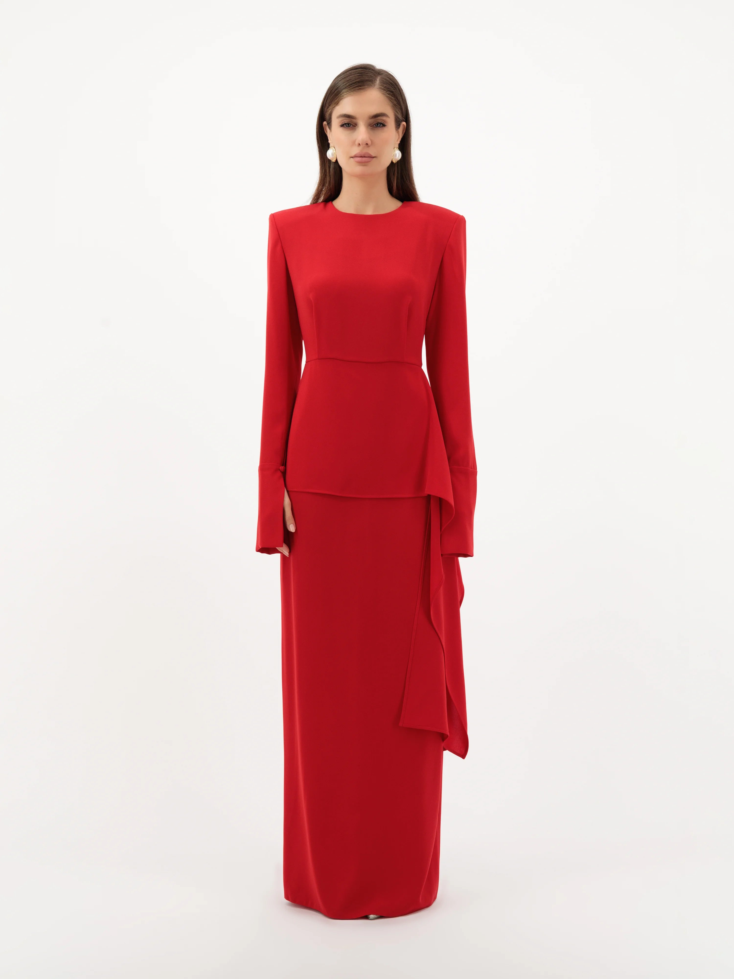 Ana Dress - Red