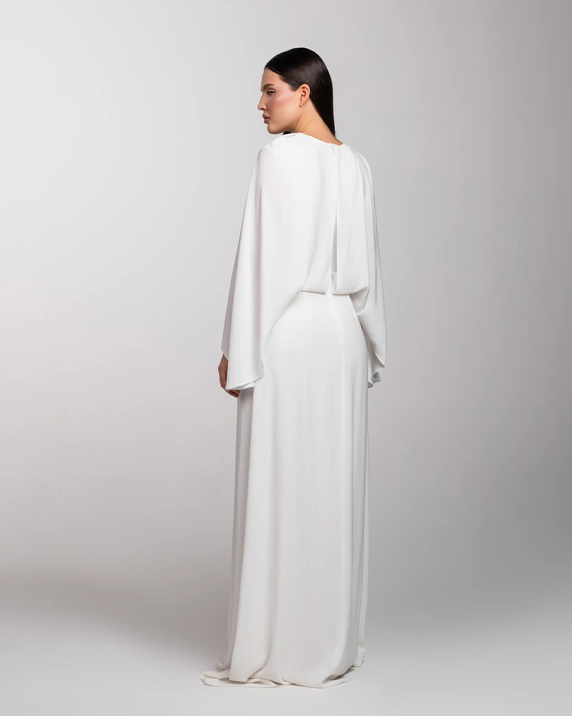 Butterfly Dress - White