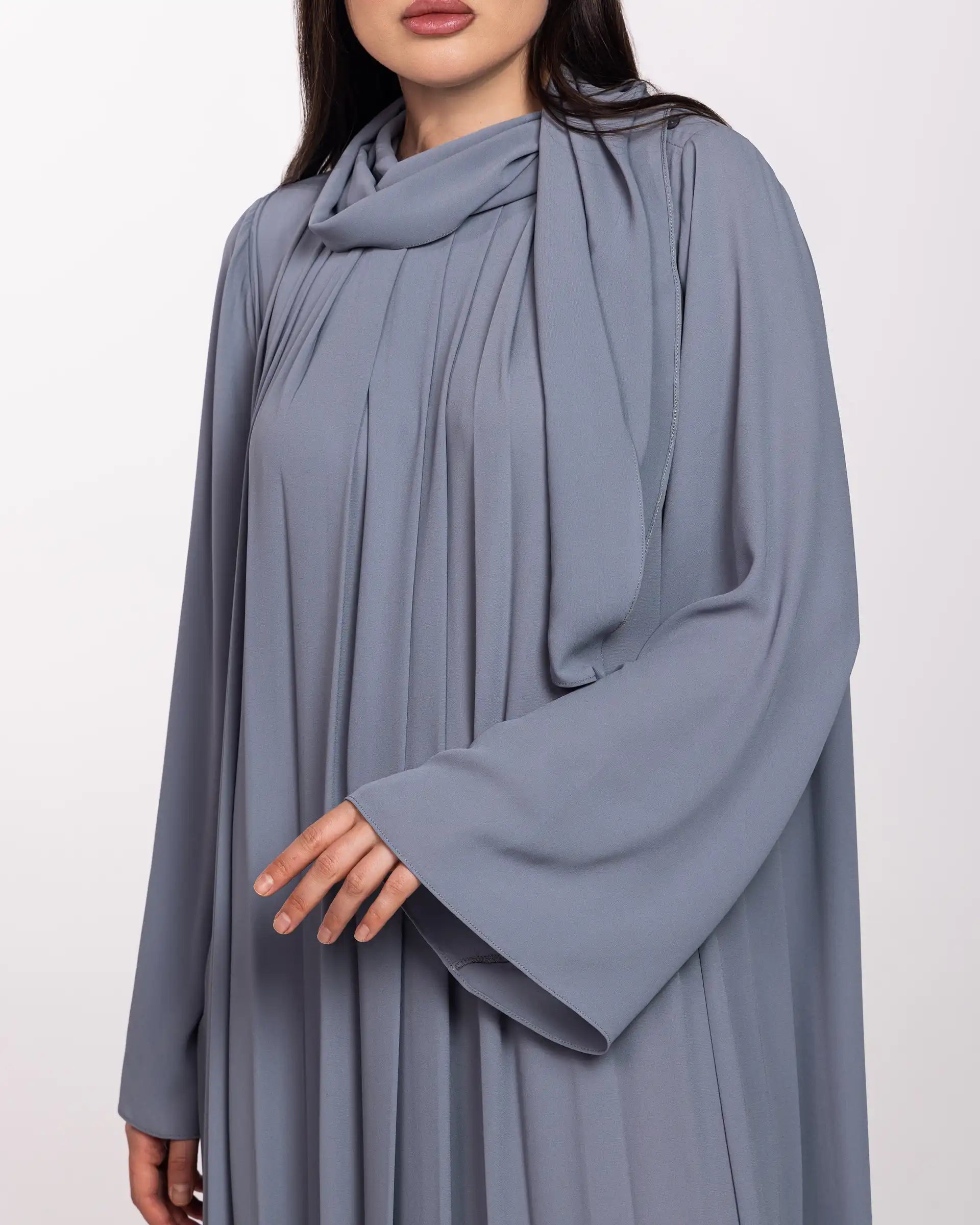Tie Dress - Grey