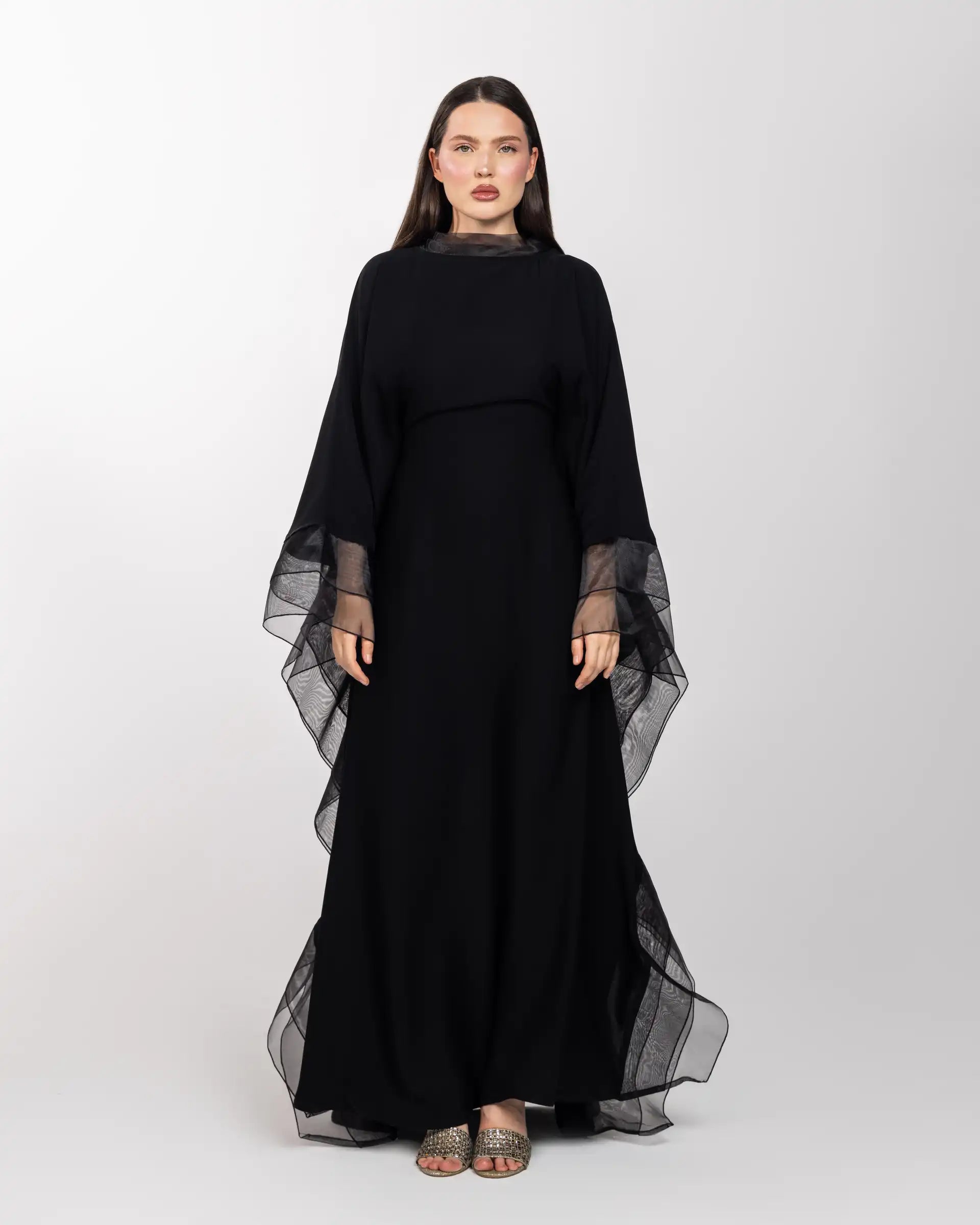 Organza Dress - Black