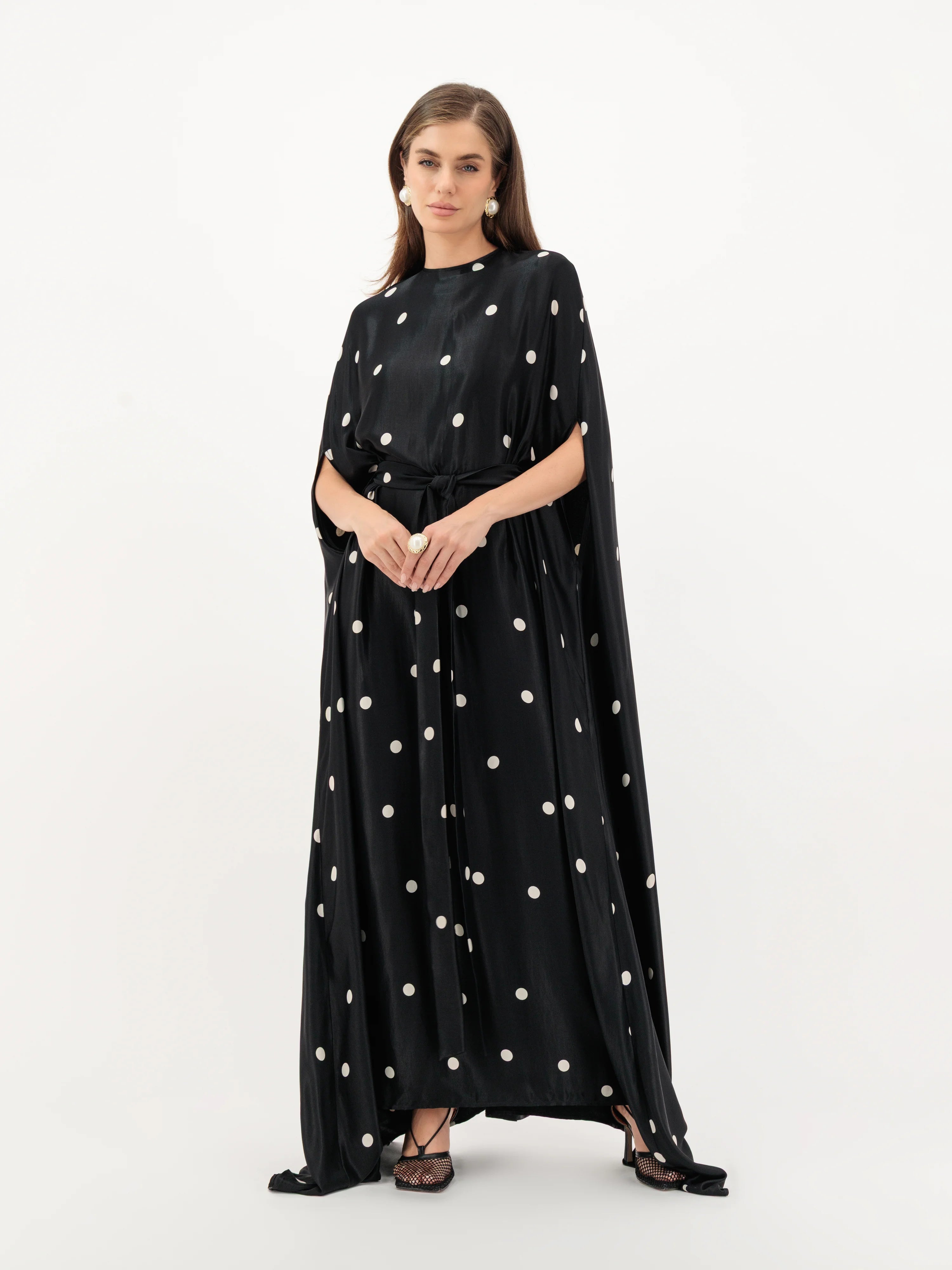 Oversize Polka Dress