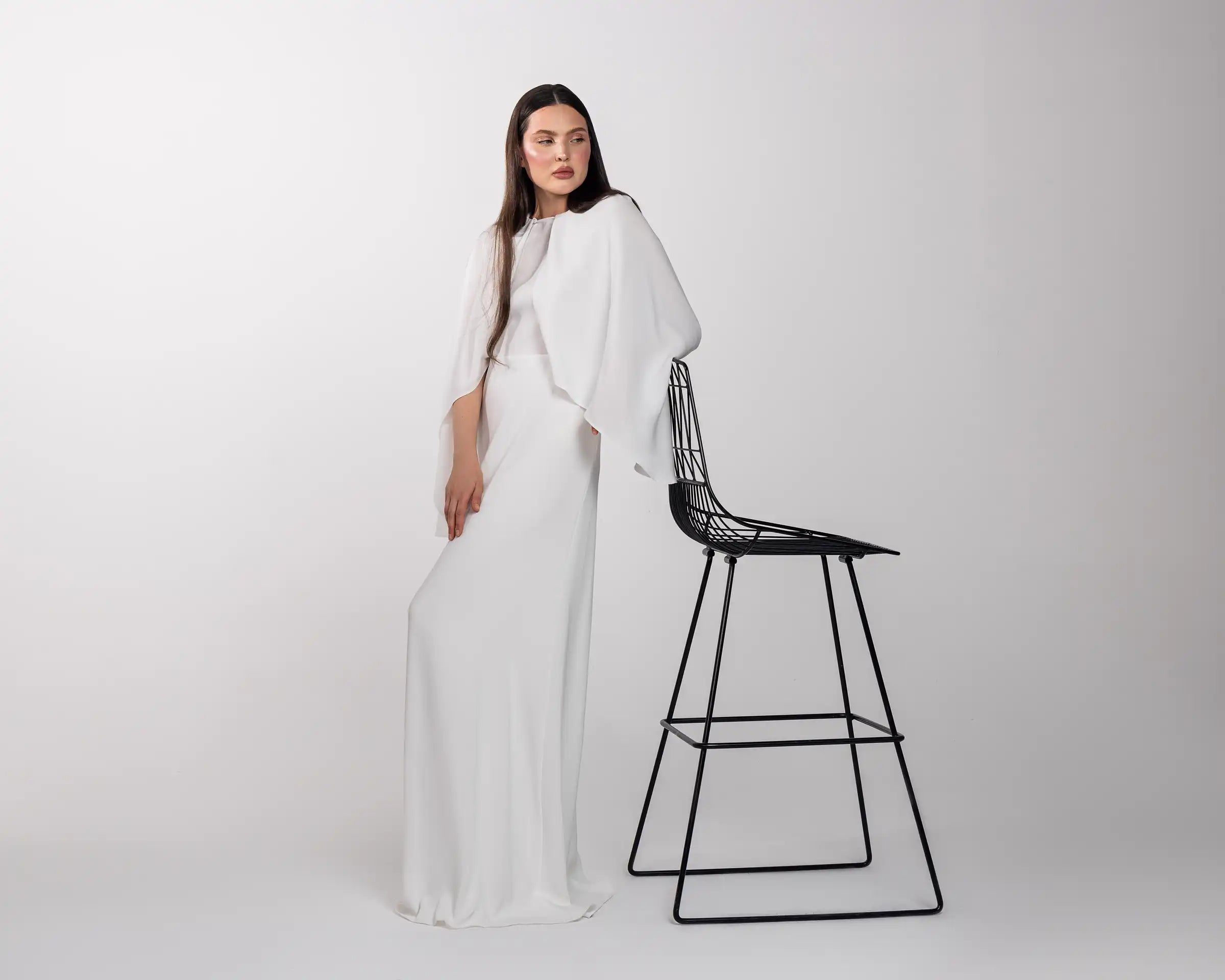 Butterfly Dress - White