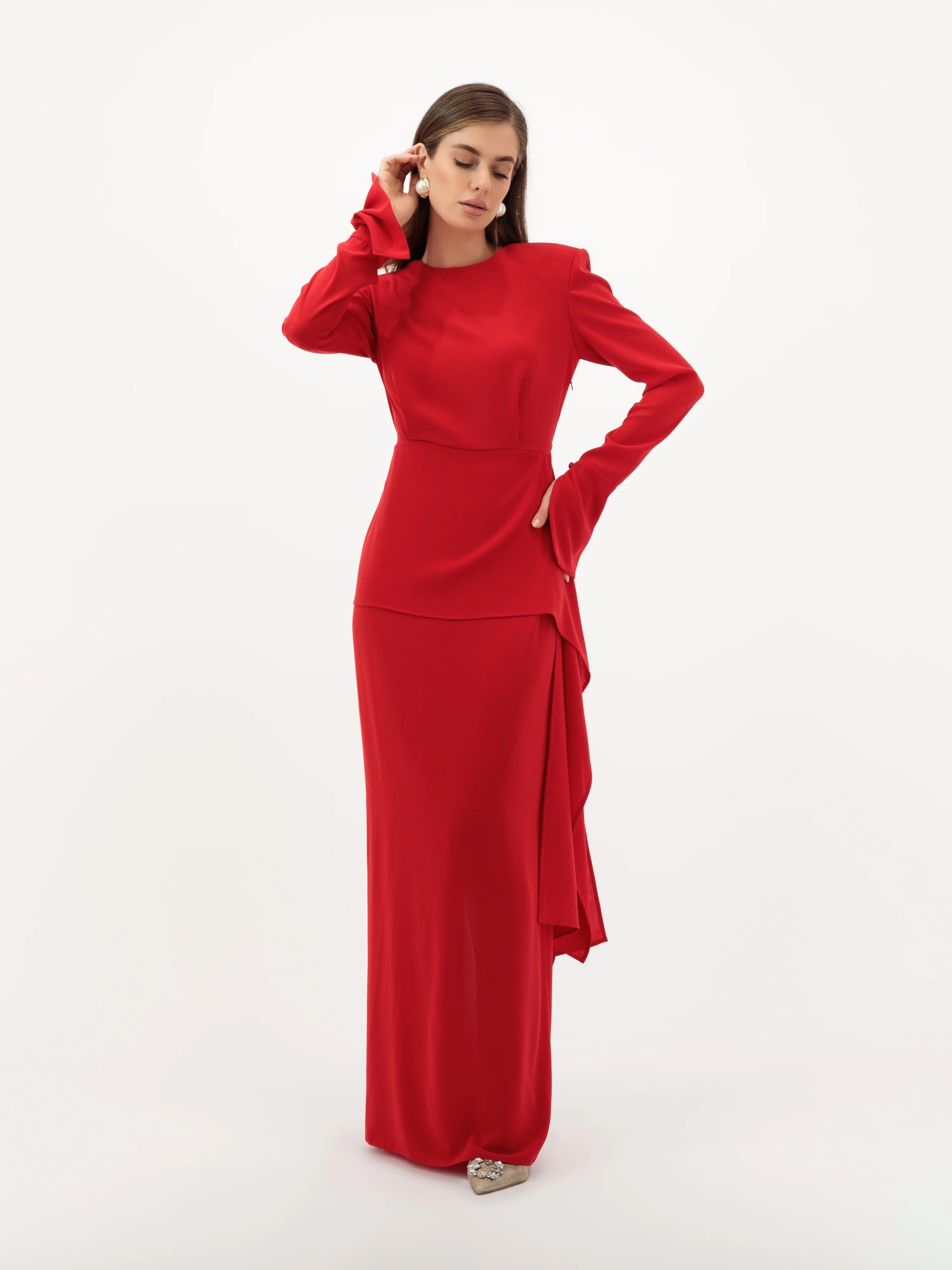 Ana Dress - Red
