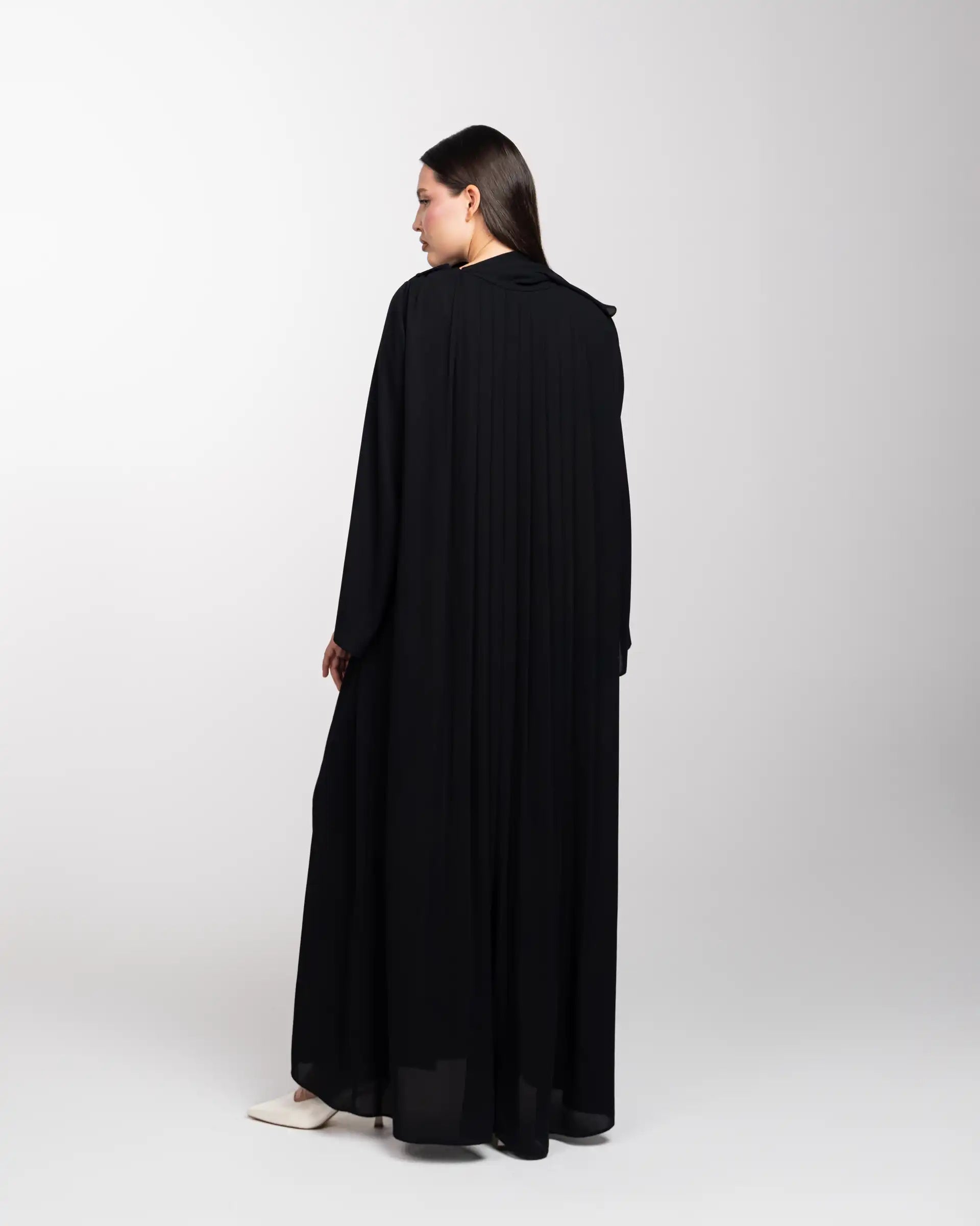 Train Dress - Black