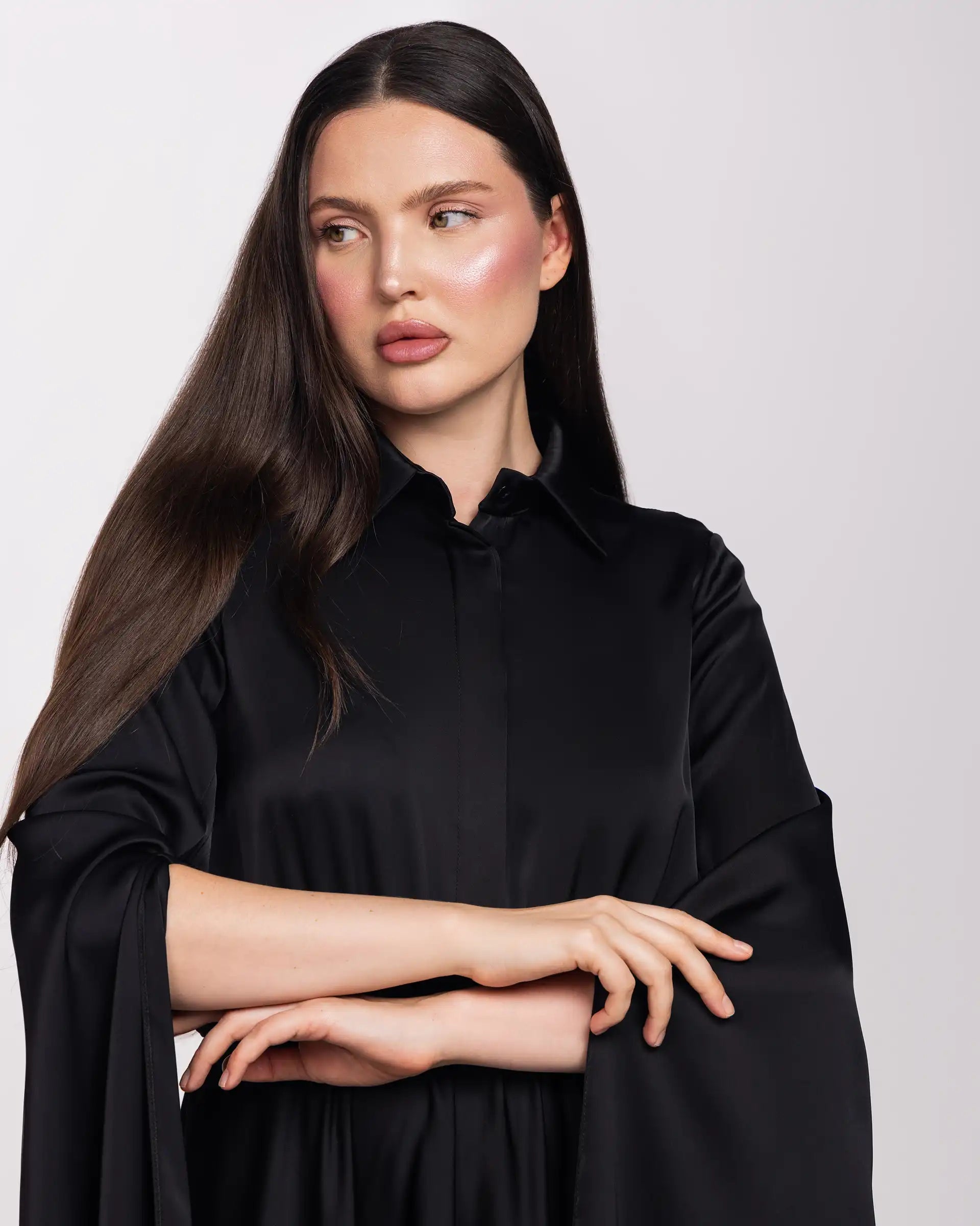 Silky Dress - Black